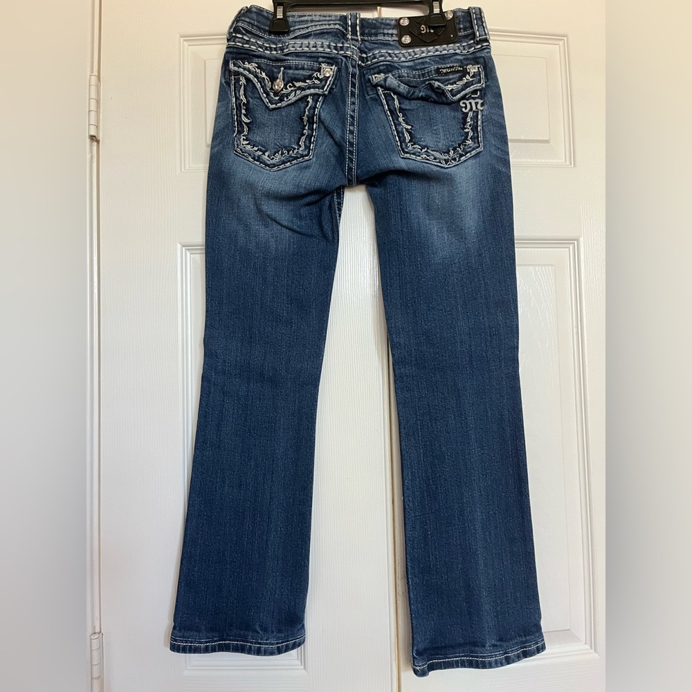 Miss Me Boot Cut Blue Jeans